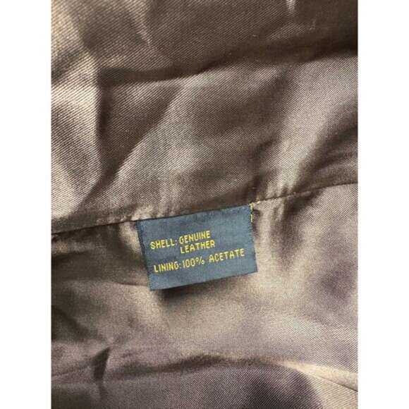 Vintage Golden Bear Brown Suede Jacket Lined Leather Barn Coat Women’s Size M - Picture 6 of 7